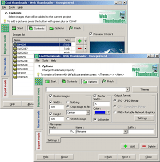 Web Thumbnailer Screenshot
